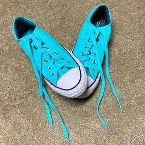 Teal Converse